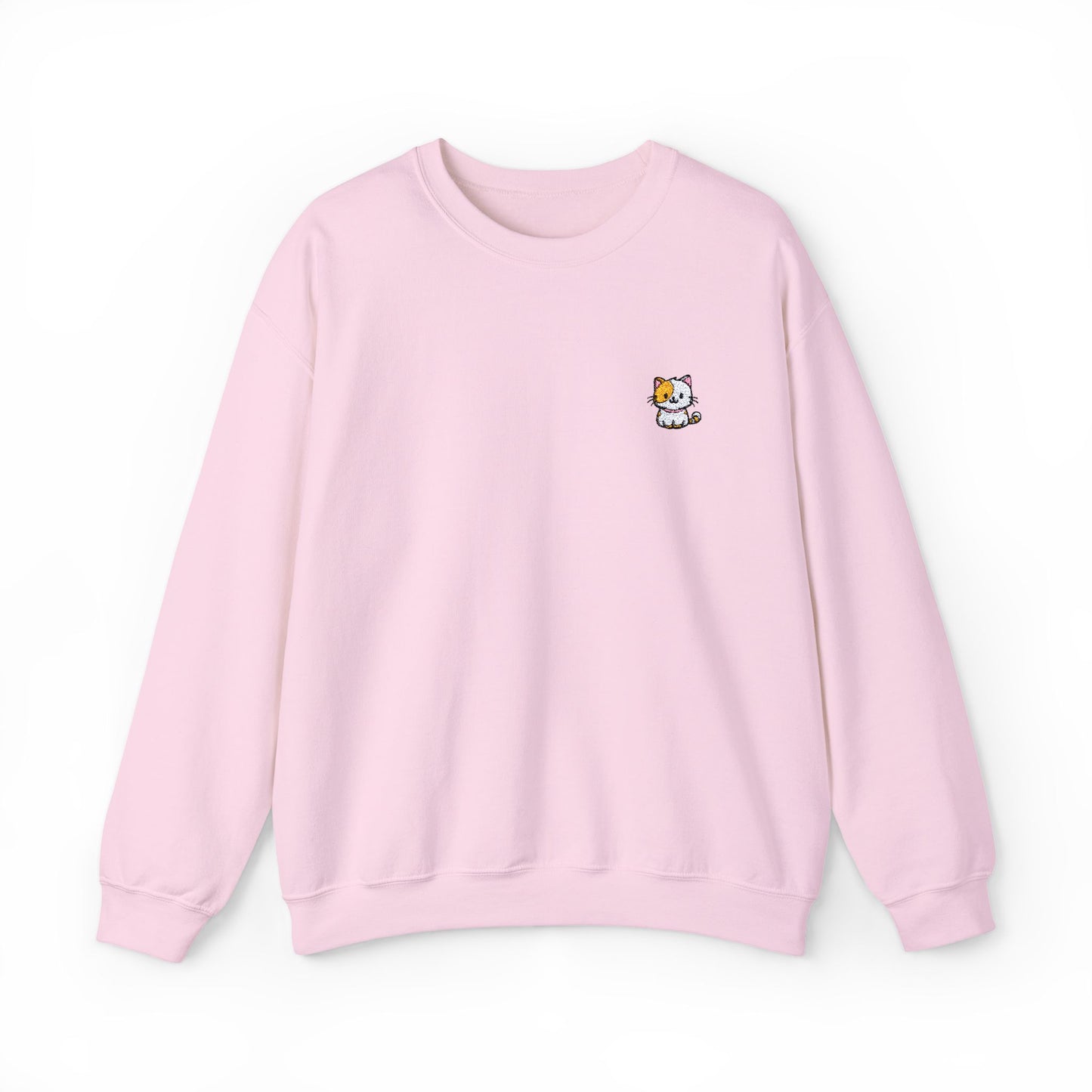 Cozy Cat Graphic Unisex Sweatshirt - Perfect Gift for Animal Lovers