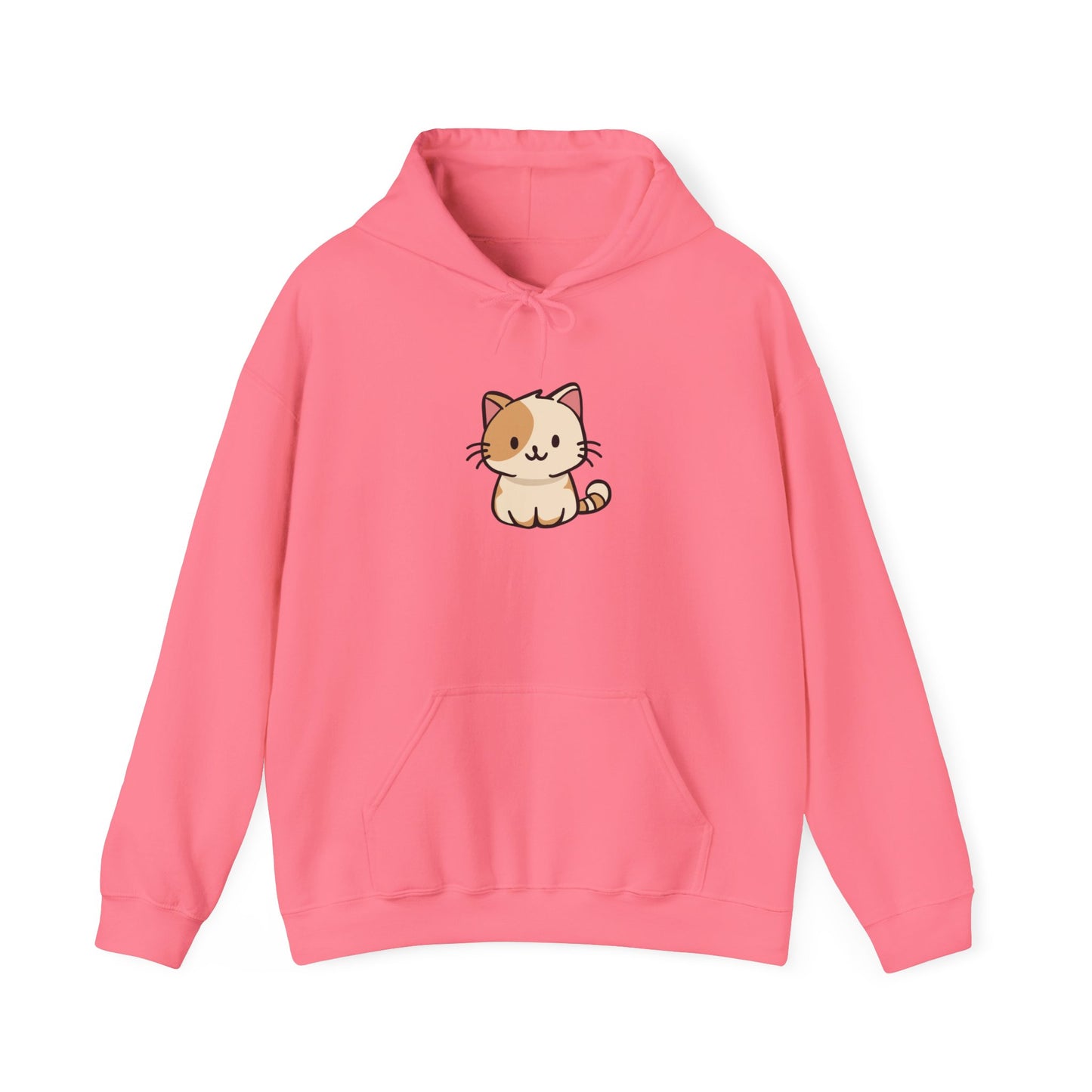 Cute Cat Design Unisex Hooded Sweatshirt - Write Your Own Story