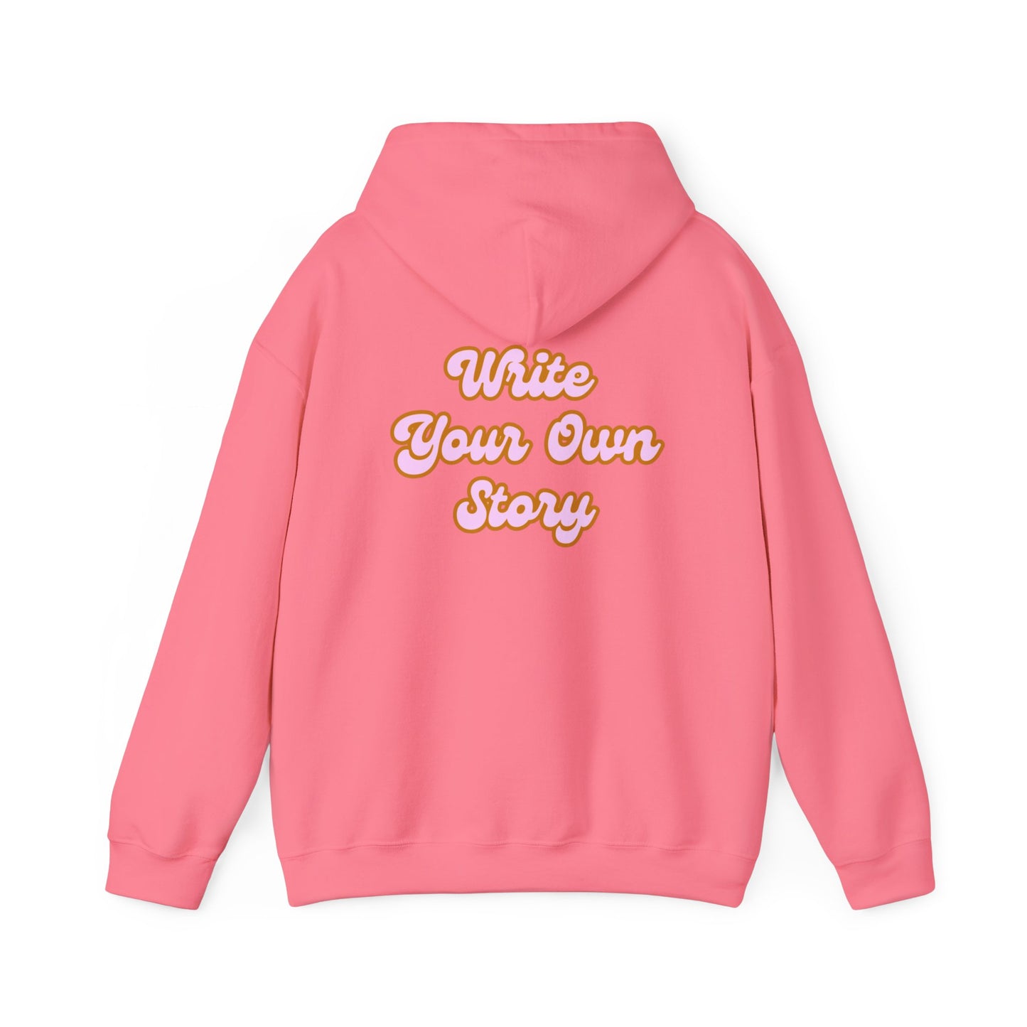 Cute Cat Design Unisex Hooded Sweatshirt - Write Your Own Story