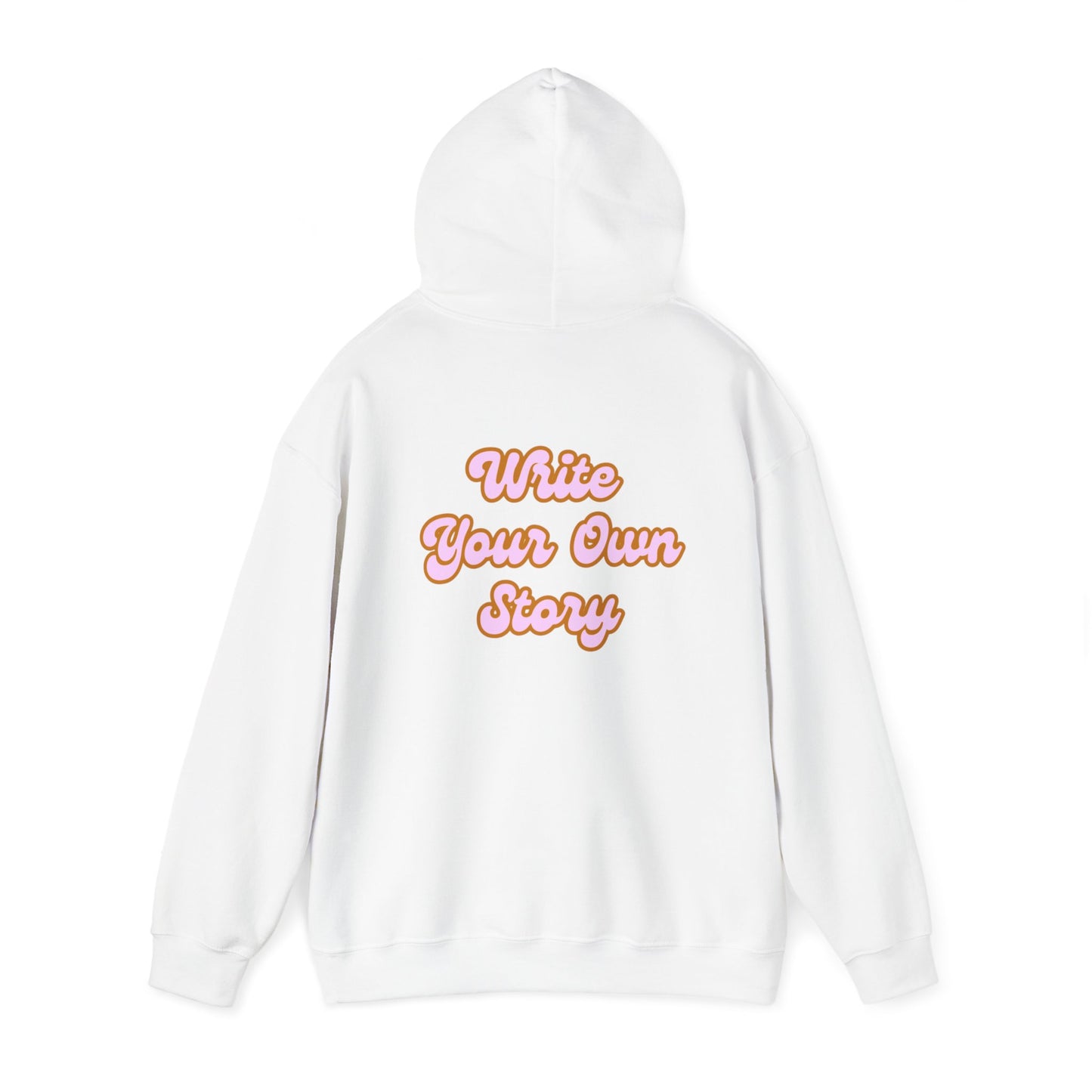 Cute Cat Design Unisex Hooded Sweatshirt - Write Your Own Story