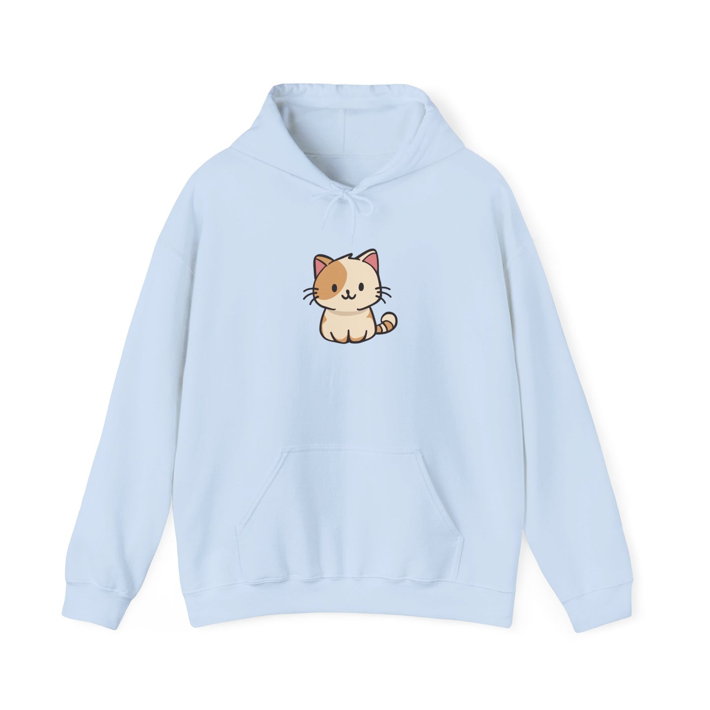 Cute Cat Design Unisex Hooded Sweatshirt - Write Your Own Story