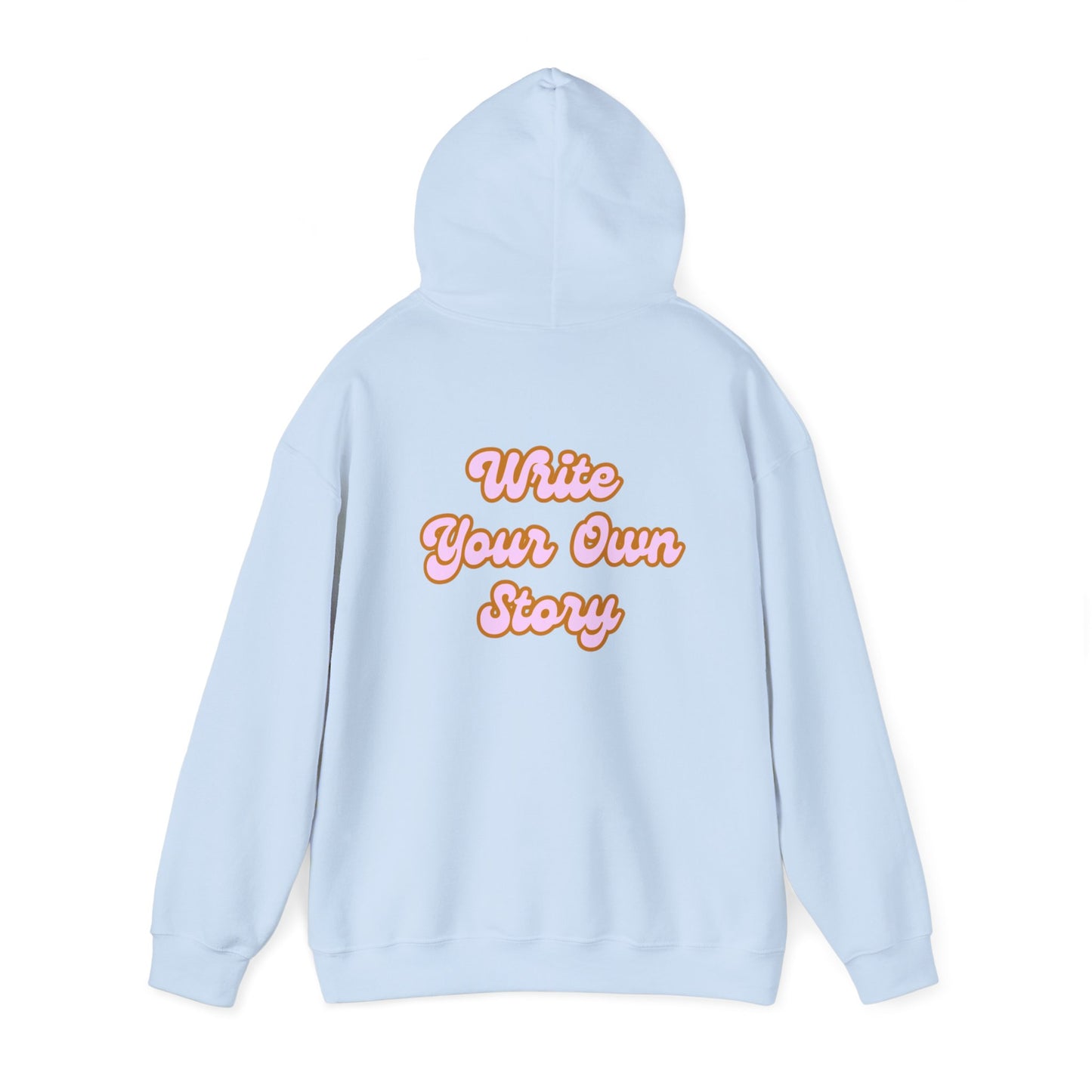 Cute Cat Design Unisex Hooded Sweatshirt - Write Your Own Story