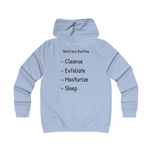 Skincare Routine Girlie College Hoodie