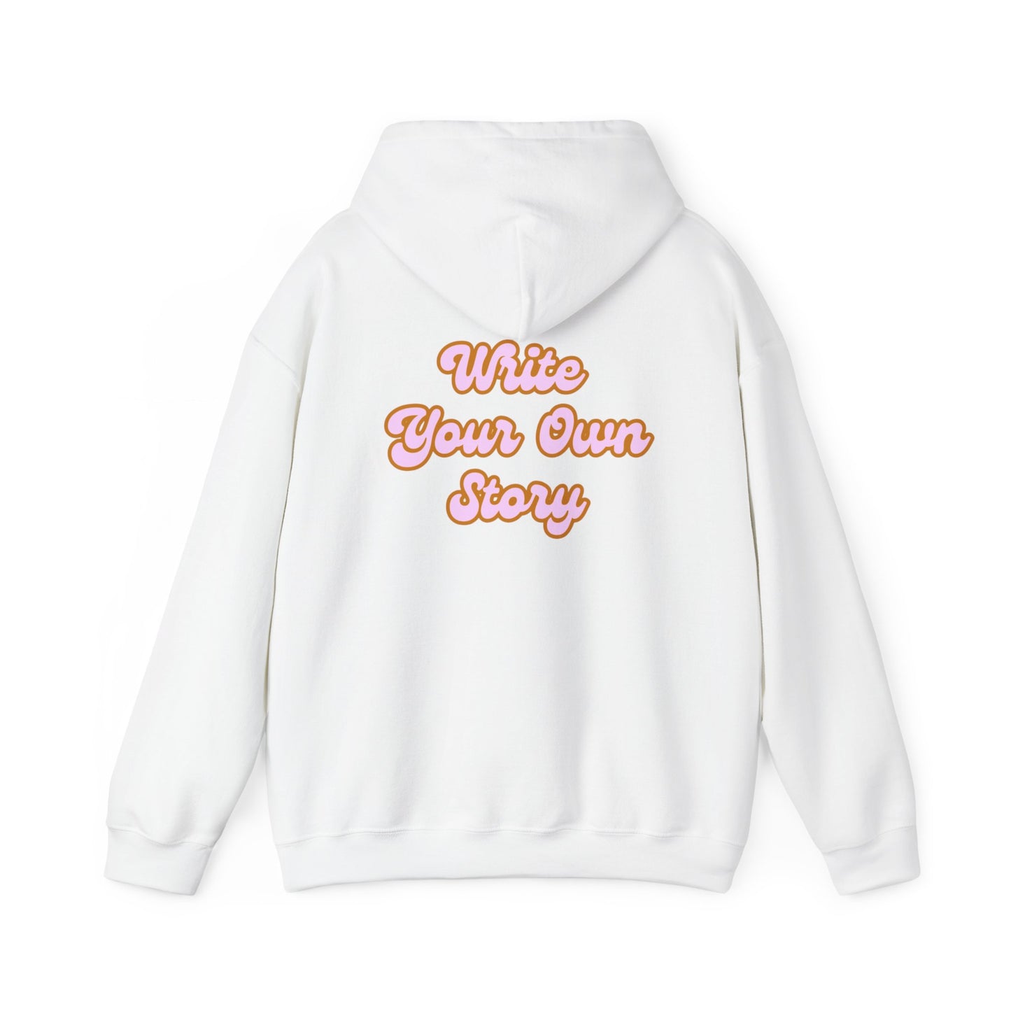 Cute Cat Design Unisex Hooded Sweatshirt - Write Your Own Story